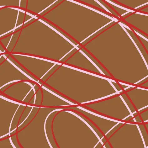 Transfer Sheets; Swirls Pink and Red - Bag of 5
